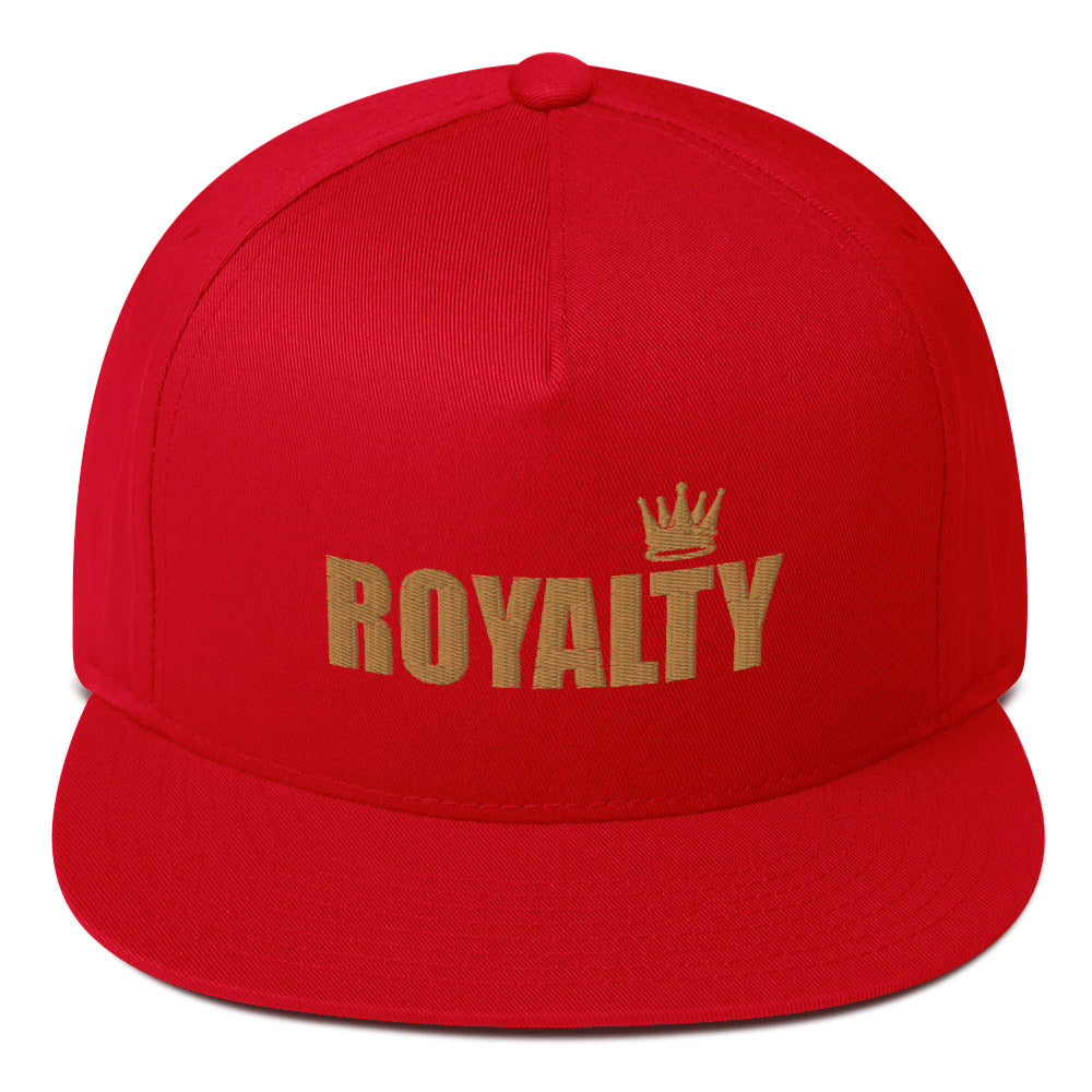 Royalty Flat Bill Cap